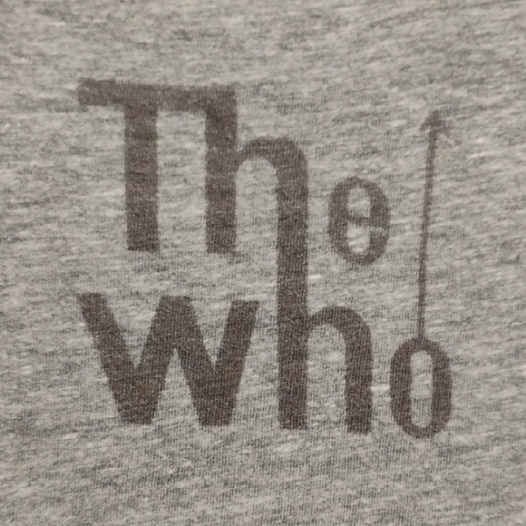 SALE! The Who Lucky Brand Gray 'The Who' Graphic Tee Sz.M (X-67 CRATE) - Picture 6 of 6